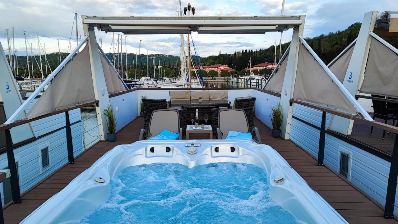 Villa Sea Lux Floating House Ajda Portorose Esterno foto